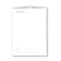 Bastelkalender A4 - Weiß  Jahreskalender Jahresplaner selbst gestalten
