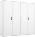 rauch Kleiderschrank VOYAGER Garderobe Wäscheschrank TOPSELLER Schlafzimmer (in 3 verschiedenen Ausstattungen BASIC/CLASSIC/PREMIUM) mit 2 modernen Griffvarianten, viel Stauraum MADE IN GERMANY