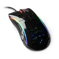 Glorious Model D- Gaming Mouse PC Maus Schwarz Glanz 12000 DPI RGB 62g USB Kabel