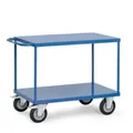 Fetra Tischwagen - Stahlblech bündig Ladefläche 850 x 500 mm, 2400B