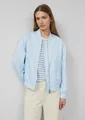 s.Oliver Funktionsjacke Outdoor-Jacke Satin-Blouson mit Bomberkragen