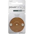 Powerone P312 Hörgeräteakku ZA312 NiMH 23 mAh 1.2 V 2 St.