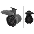 HELLA 8JA 008 969-011 Adapter, Steckdose - 12V - von 7-polig auf 13-polig - Länge: 57mm