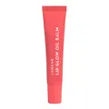LUMENE Lip Glow Oil Balm | Farbton 2 Juicy | Feuchtigkeitsspendendes getöntes Lippenöl mit glänzendem Finish | Pflegende vegane Formel mit natürlichen Ölen | 10 ml