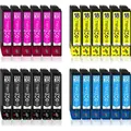 24er Pack Druckerpatronen 18 18XL kompatibel mit Epson XP-205