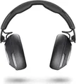 HP Poly Poly Voyager Surround 80 UC - Kopfhörer mit Mikrofon - ohrumschließend - Bluetooth - kabellos, kabelgebunden - aktive Rauschunterdrückung - 3,5 mm Stecker, Adapter USB-C via Bluetooth - Schwarz (220116-01)