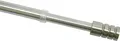 Gardinia Vitragestange Zylinder Ø 10 mm edelstahl-optik 80 - 110 cm