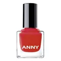 ANNY Nail Polish – Hochwertiger Farb-Nagellack mit langanhaltendem Glanz, splitterresistent und schnelltrocknend, Farbe: On Fire - 15 ml