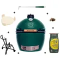 Big Green Egg Holzkohlegrill Set XLarge Keramik Grün XL (Extra Large)