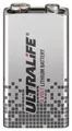 Ultralife U9VL-J SLM9V CR9V 9V Block - 9 Volt 1200mAh Lithium für Rauchmelder
