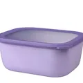 Mepal Cirqula Multi Bowl Rechteckig 3000 ml Mikrowellengeeignet Vivid Lilac