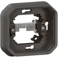 Legrand 069609L Plexo New Feuchtraum-Unterputz 1-fach Tragring mit Krallen, anthrazit