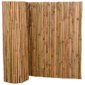 UNUS GARDEN Balkonsichtschutz Sichtschutzmatte Bambus (1-St., verschiedene Größen) Windschutz, natürlicher Sichtschutz, Sichtschutzzaunmatte braun 300 cm x 90 cm