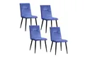 HTI-Living Esszimmerstuhl Stuhl Salinas Velvet 4er-Set (Set, 4 St), Esszimmerstuhl Samt