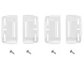 rahmenlose KFZ Kennzeichenhalter transparent Simple Fix Auto Nummernschildhalter