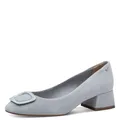 Tamaris Pumps Damen Blockabsatz blau,EU 38