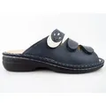 Finn Comfort Kos steel latte Pantolette blau 36 EU
