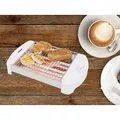 Tristar BR-2400 Flat Toaster-23 x 20 cm-weiß - Silber/Weiß
