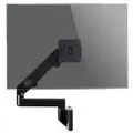 Humanscale M8 Monitor Wandhalterung gerade mit Schwenkarm schwarz