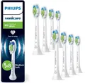 Philips Sonicare W2 Optimal White, Ersatzbürstenköpfe, Weiß, 8er-Pack
