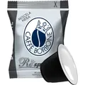 Caffè Borbone Kaffeekapseln Respresso Nera, kompatibel mit Nespresso-Kapselsystem, 100 Kapseln