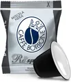 100 Kapseln Kaffee borbone Respresso Schwarz Kompatibel Nespresso