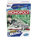 Monopoly Reiseversion Kompakt - Familienspiel ab 8 Jahren für 2-6 Spieler