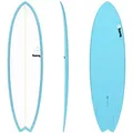 Torq Epoxy TET Fish Blue Pinline Surfboard Wellenreiter, Größe: 6'6''