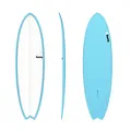 Surfboard TORQ Epoxy TET 6.6 MOD Fish Blue Pinl  TOP EBAY ANGEBOT