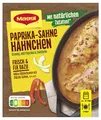 MAGGI Fix für Paprika-Sahne Hähnchen, Würzmischung zur schnellen Zubereitung einer cremigen Sauce, 1er Pack (1 x 31g)