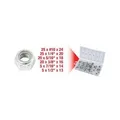 Sortiment Muttern, selbstsichernd, UNC, 100-tlg KS TOOLS 970.0480