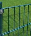 Peddy Shield Gartenzaun Doppelstabmatten ohne Pfosten grün 10m, Höhe 103cm