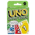 Mattel Games UNO House Rules Kartenspiel für Familienabende, Spieleabende, Reisen, Camping und Partys, HRL31