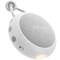 Sweety Fox White Noise Machine Baby - Weiß - Einschlafhilfe Babys, Wiegenlied, Nachtlicht und Weißes Rauschen Baby, 15 Klänge, USB Aufladbar