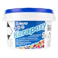 Mapei Kerapoxy Epoxy Grout 2 kg Zweikomponentiger, säurebeständiger Epoxidharzklebstoff und Fugenmörtel für Wand und Boden ( Schokolade nr 144 2kg )