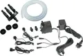 Springbrunnenpumpe 1500 l/h Komplett Set mit 3x LED Beleuchtung in RGB Farbwechsel Gartenbrunnen Teichpumpe DIY Springbrunnenset