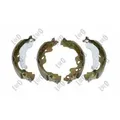 ABAKUS Bremsbackensatz 23105010 für Vaughall Peugeot TOYOTA Suzuki