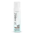 ST. MORIZ Professional Clear Tanning Mousse - Einfach abwaschen wenn die gewünschte Bräune erreicht ist - Kein Abfärben - mit Aloe Vera & Vitamin E - dermatologisch getestet ohne Tierversuche - 200ml