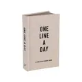 Chronicle Books/Canvas One Line a Day: A Five-Year Memory Book (Yearly Memo ...