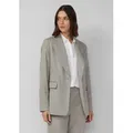 s.Oliver Jackenblazer Indoor-Blazer Eleganter Blazer im Slim Fit mit Glitzergarn grau L (40)