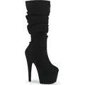 ADORE-1061 Damen Boots von Pleaser, Schwarz EU 39, US 9 - Schwarz - 39