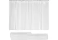 Haus und Deko Gardine Voile Dekoschal Gardine Emotion weiß Organza Vorhang Kräuselband weiß (1 St), Kräuselband, transparent, Polyester