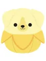 Squishmallows 30 cm P26 Nate Golden Retriever Banana