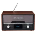 Denver MDA-525DW Stereoanlage (DAB+, FM, 10 W, Wecker (2), Snooze, 30 Presets, Teleskopantenne, Fernbedienung)