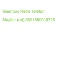Geemarc Retro Telefon Mayfair (rot) 3521350010725