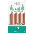 Tombow Ki-Monogatari Eco coloured pencil, practical metal box, PEFC certified, w