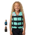 MESLE Schwimmweste Kinder H210 Junior mit Schrittgurt, 25-40 kg, Schwimmhilfe für Mädchen & Jungs, Leichte 50N Auftriebsweste 6-10 Jahre, Prallschutzweste Kind für SUP, Kajak