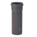 Ostendorf HTsafe HT-Rohr mit Muffe DN 110 mm 250 mm, grau