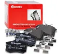 BREMBO P85020 BREMSBELÄGE HINTEN AUDI CITROEN PEUGEOT SEAT SKODA VW