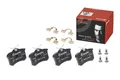 BREMBO Bremsbeläge hinten SKODA SEAT P85020